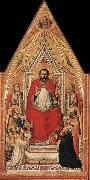 GIOTTO di Bondone St Peter Enthroned Sweden oil painting artist